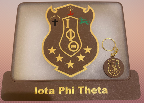 Iota Phi Theta Lightbox with NFC | Custom Greek Light Box | Iota Phi Theta Gift | Divine Nine Decor | Fraternity LED Sign
