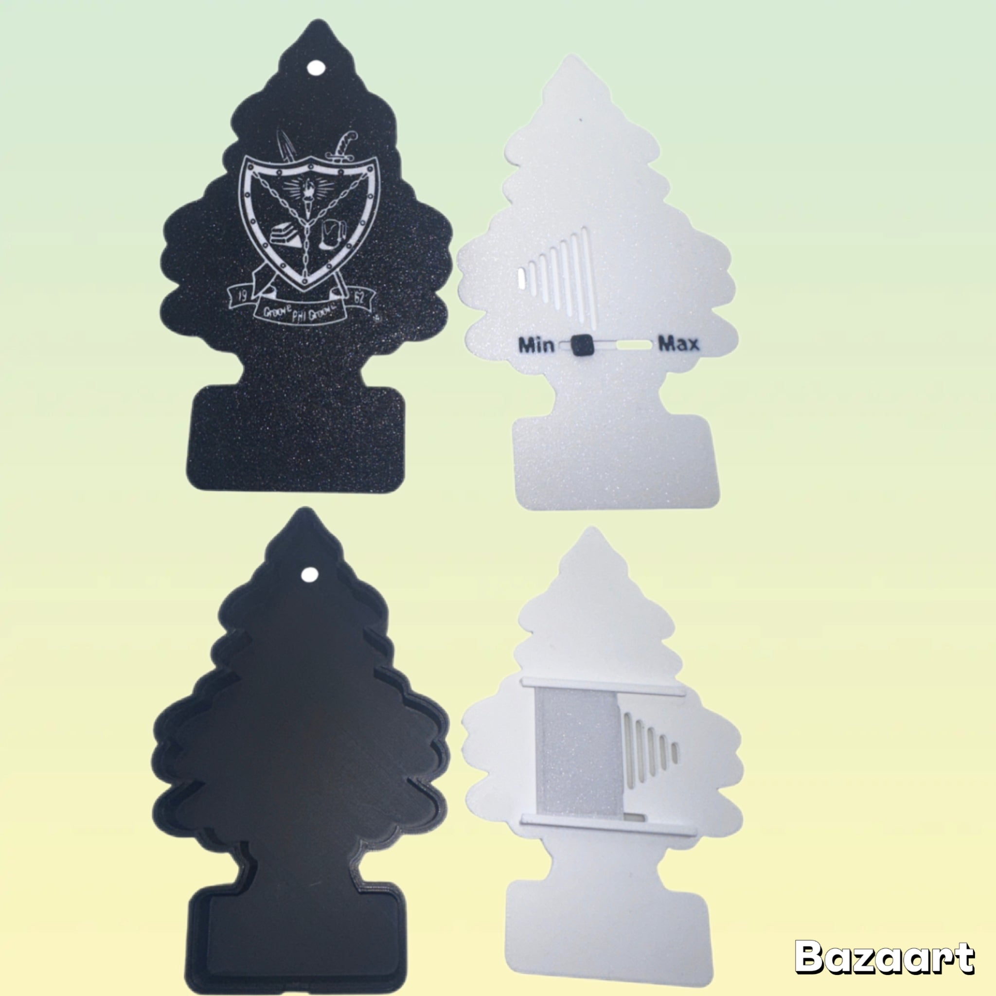 Groove Phi Groove Car Air Freshener Holder – 3D Printed Rearview Mirror Accessory