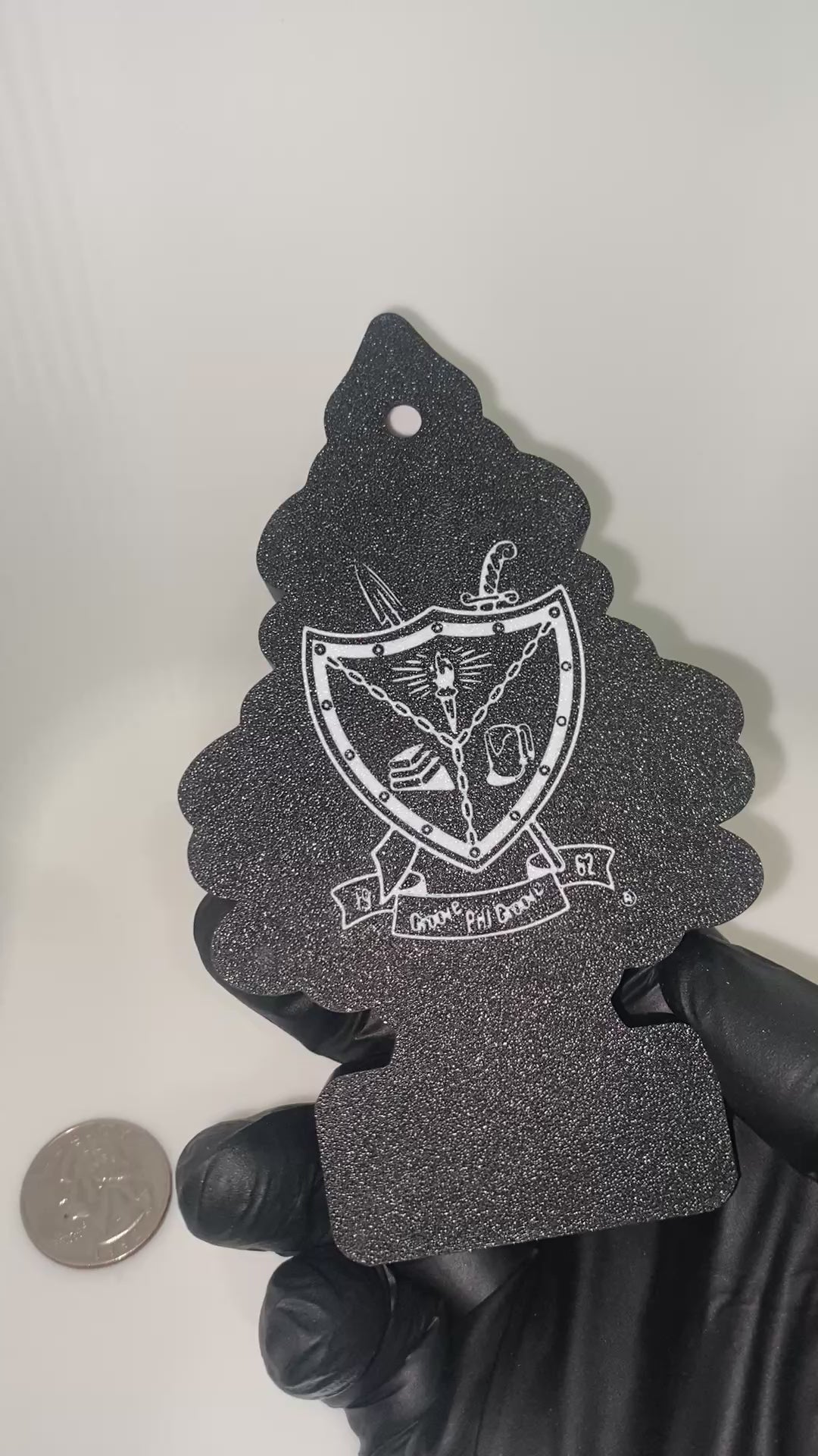 Groove Phi Groove Car Air Freshener Holder – 3D Printed Rearview Mirror Accessory