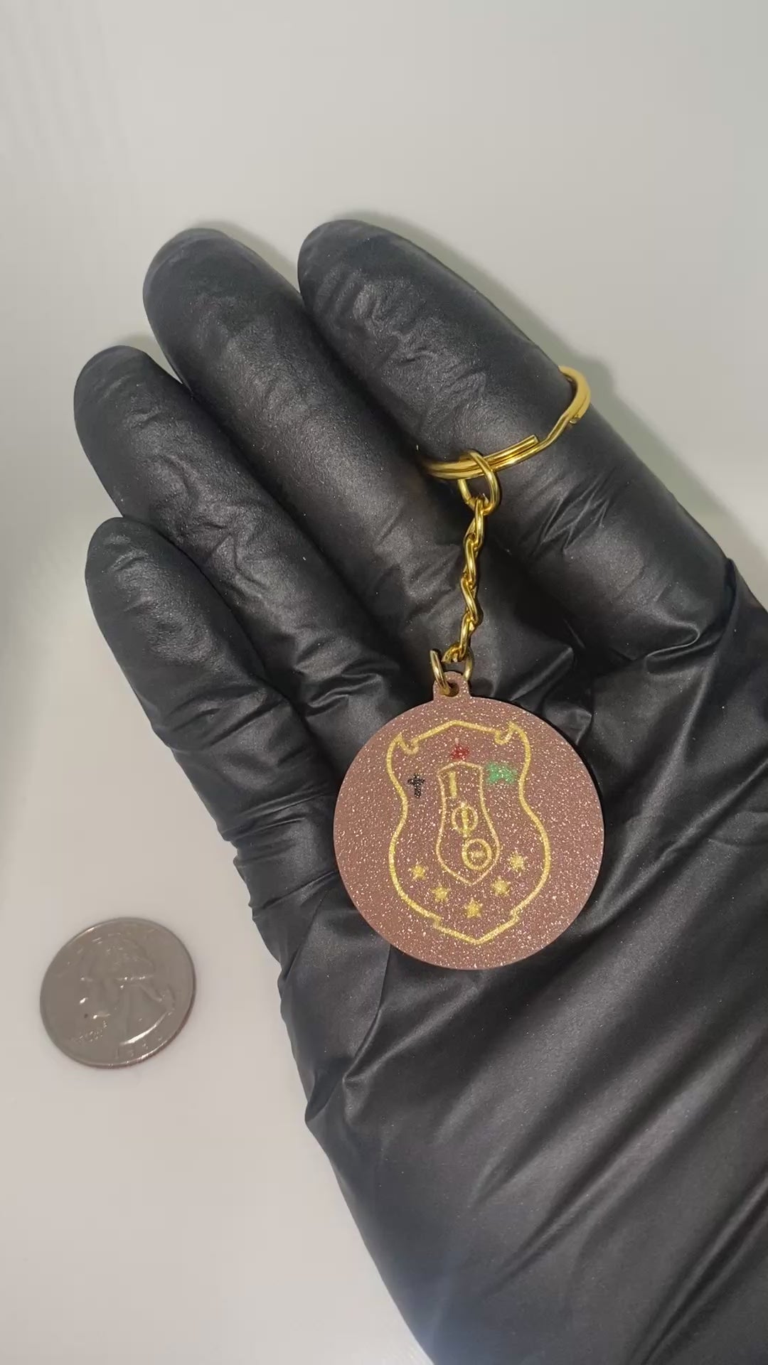 Iota Phi Theta NFC Keychain | Smart Keychain Gift | Greek Fraternity Gift | Iota Phi Theta Paraphernalia | NFC Tag Keychain